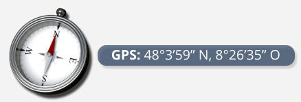 GPS: 48°3’59” N, 8°26’35” O